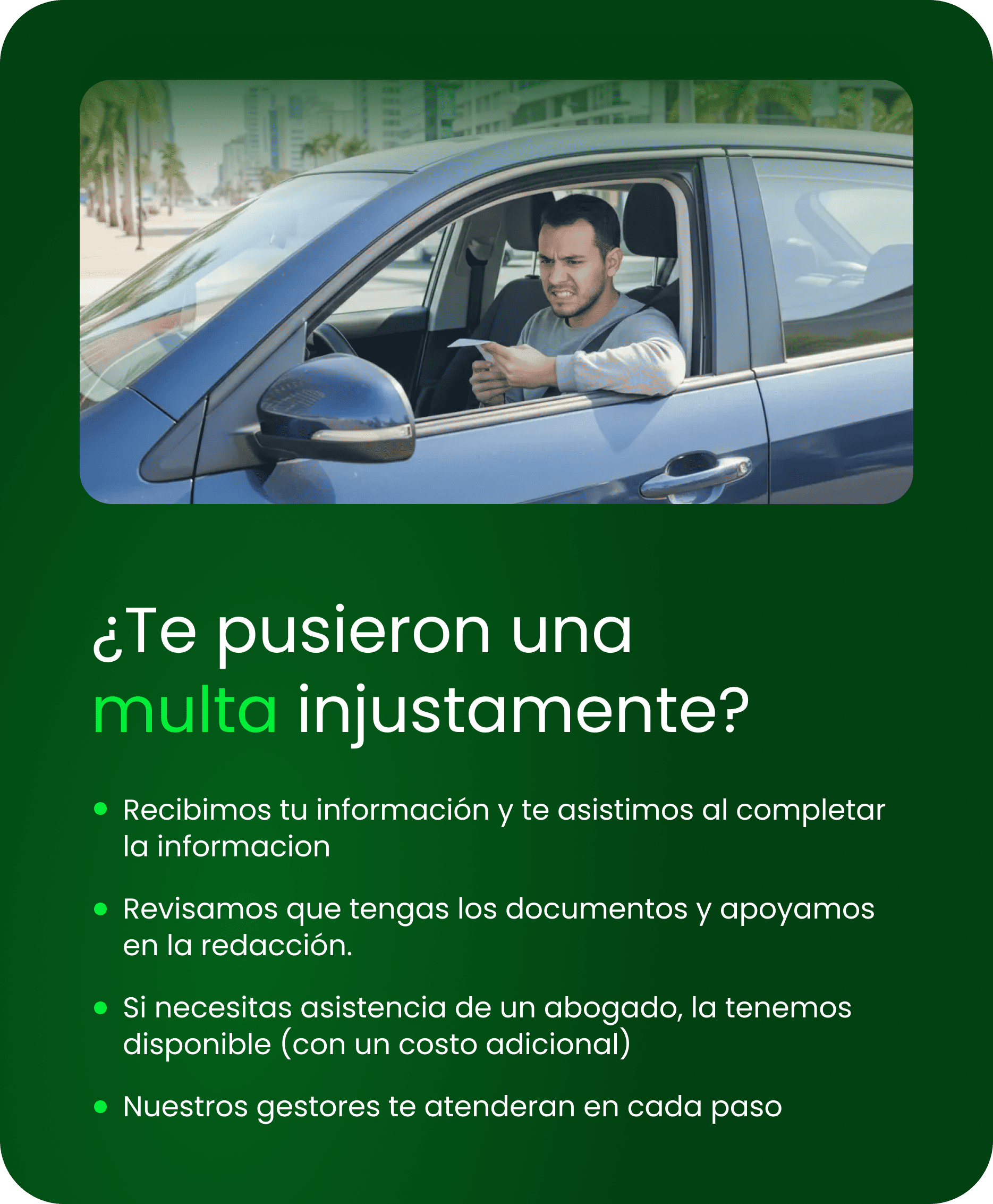 Revisión de multas